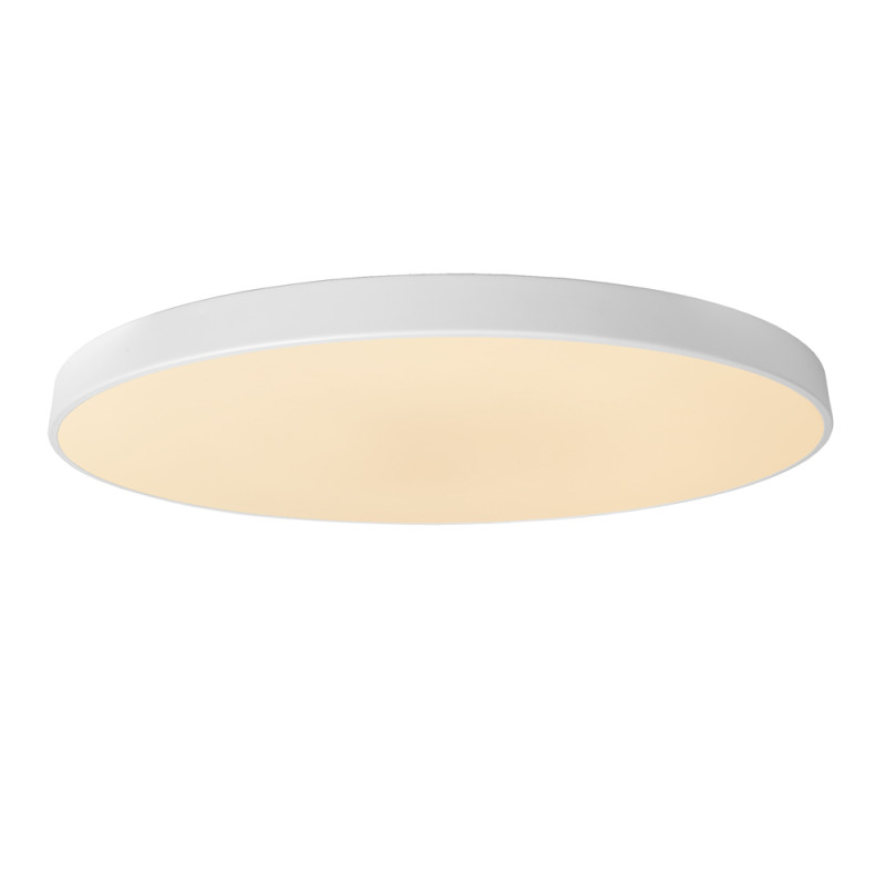 Plafonnier LED Unar blanc Ø 80 cm 5000 lm 80 W LUCIDE