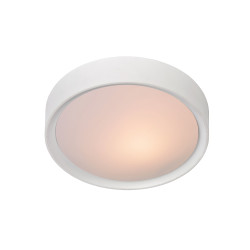 Plafonnier Lex blanc Ø 33 cm E27 2 x 9 W LUCIDE