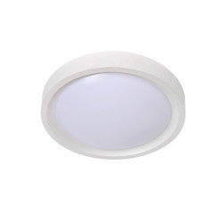 Plafonnier Lex blanc Ø 33 cm E27 2 x 9 W LUCIDE