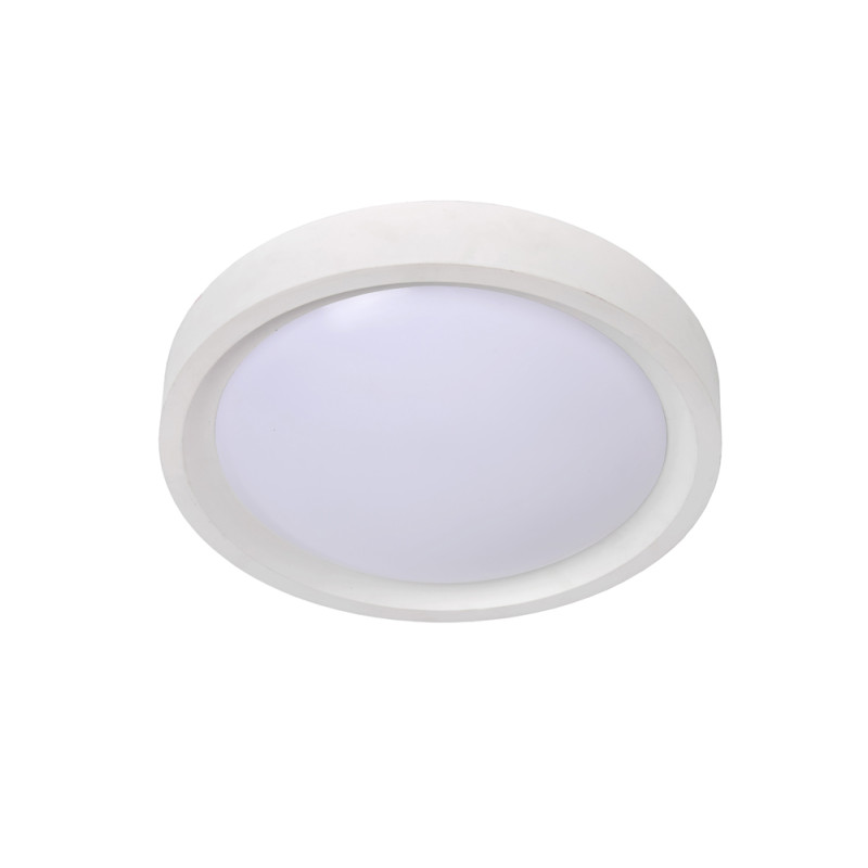 Plafonnier Lex blanc Ø 33 cm E27 2 x 9 W LUCIDE