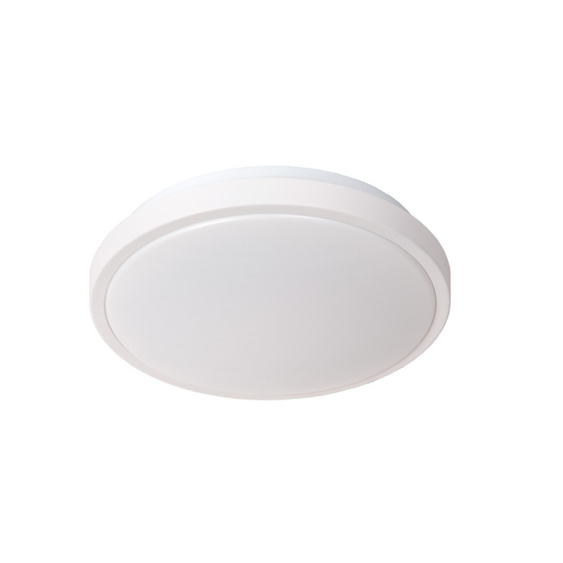 Plafonnier Dasher blanc IP44 700 lm 12 W LUCIDE
