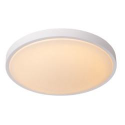 Plafonnier Dasher blanc IP44 1550 lm 24 W LUCIDE