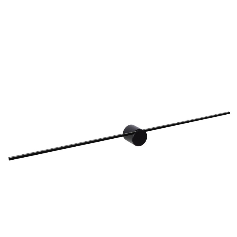 Applique LED Mizar noire IP44 90 cm 460 lm 11 W LUCIDE