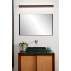 Applique LED Alexa noire IP44 1460 lm 13 W LUCIDE