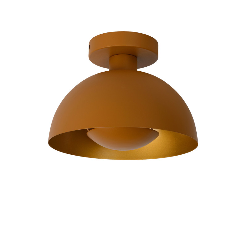Plafonnier Siemon ocre Ø 25 cm E27 40 W LUCIDE