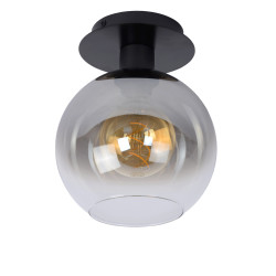 Plafonnier Marius fumé Ø 20 cm E27 60 W LUCIDE