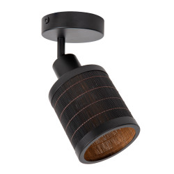 Spot Tagalog noir E27 40 W LUCIDE