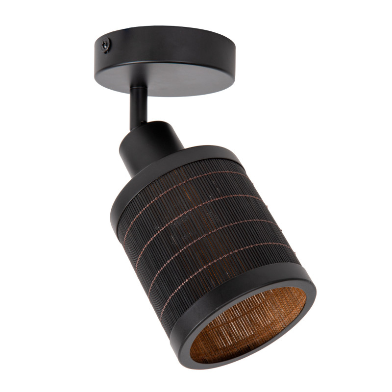 Spot Tagalog noir E27 40 W LUCIDE