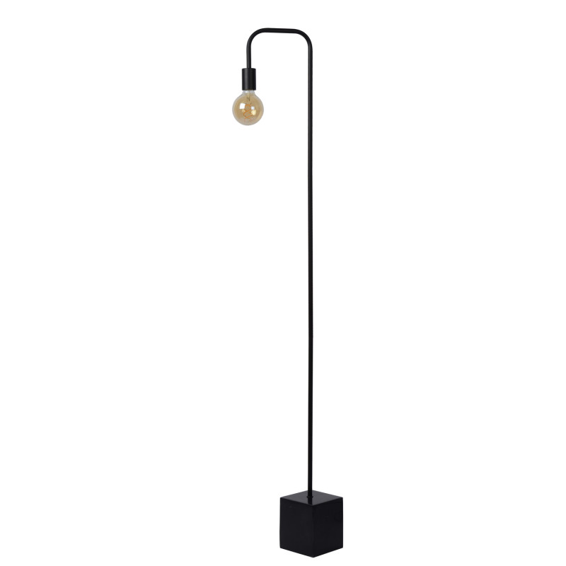 Lampadaire Lorin noir E27 40 W LUCIDE