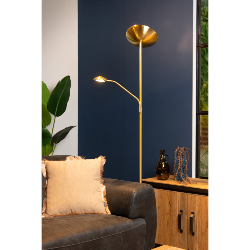 Lampadaire LED Zenith or mat 20 W LUCIDE