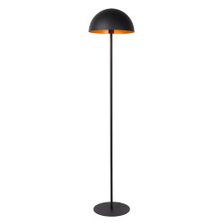 Lampadaire Siemon noir E27 40 W LUCIDE