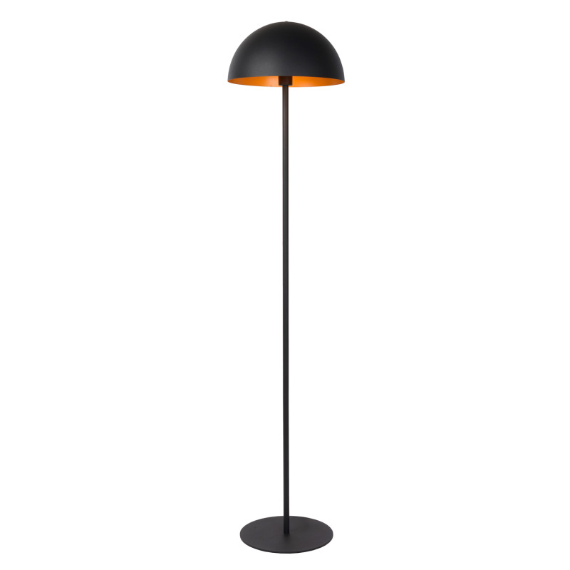 Lampadaire Siemon noir E27 40 W LUCIDE
