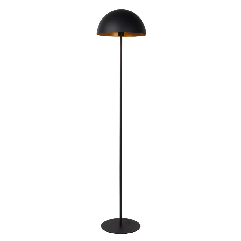 Lampadaire Siemon noir E27 40 W LUCIDE