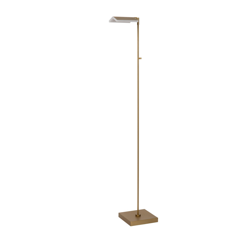 Lampadaire LED Aaron or mat 12 W LUCIDE