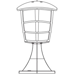 Borne extérieure Aloria EGLO – Éclairage jardin | EGLO Borne extérieure Aloria EGLO – Éclairage jardin | EGLO