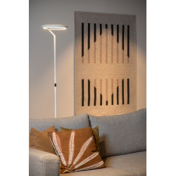 Lampadaire LED Celeste blanc 21 W LUCIDE