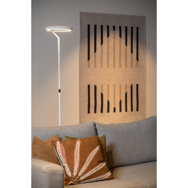 Lampadaire LED Celeste blanc 21 W LUCIDE