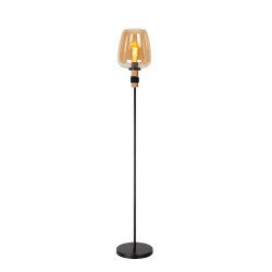 Lampadaire Ilona ambre E27 40 W LUCIDE