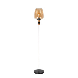 Lampadaire Ilona ambre E27 40 W LUCIDE