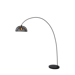 Lampadaire Mesh noir E27 60 W LUCIDE