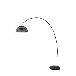Lampadaire Mesh noir E27 60 W LUCIDE