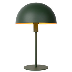 Lampe de table Siemon verte E14 25 W LUCIDE