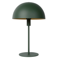 Lampe de table Siemon verte E14 25 W LUCIDE