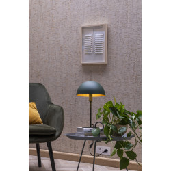 Lampe de table Siemon verte E14 25 W LUCIDE