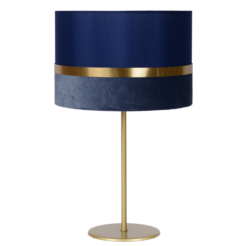 Lampe de table Tusse bleue E14 40 W LUCIDE