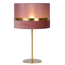 Lampe de table Tusse rose Ø 30 cm E14 40 W LUCIDE