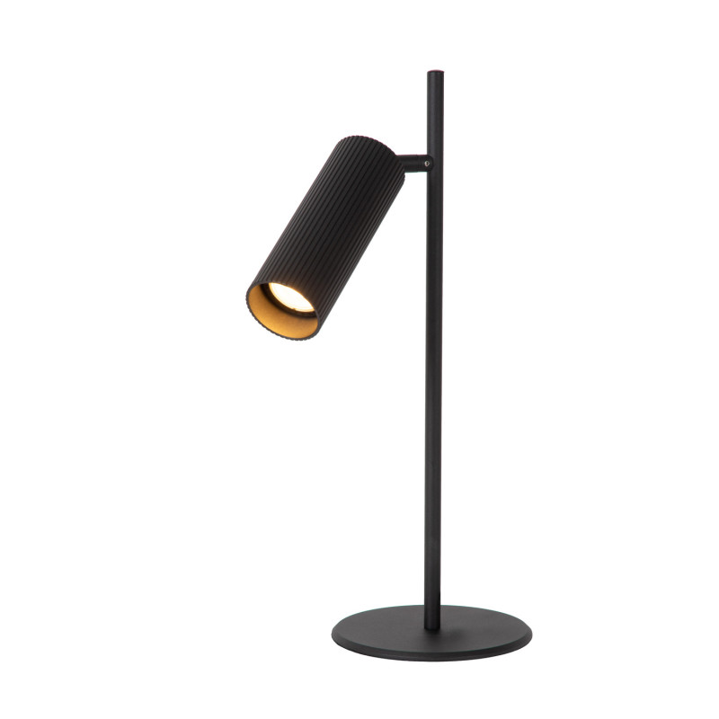 Lampe de table Clubs noire GU10 40 W LUCIDE