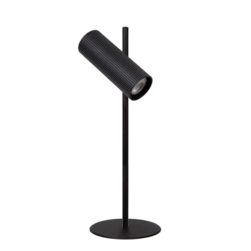 Lampe de table Clubs noire GU10 40 W LUCIDE