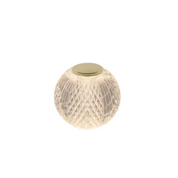 Lampe de table LED Cintra transparente Ø 9 cm 1