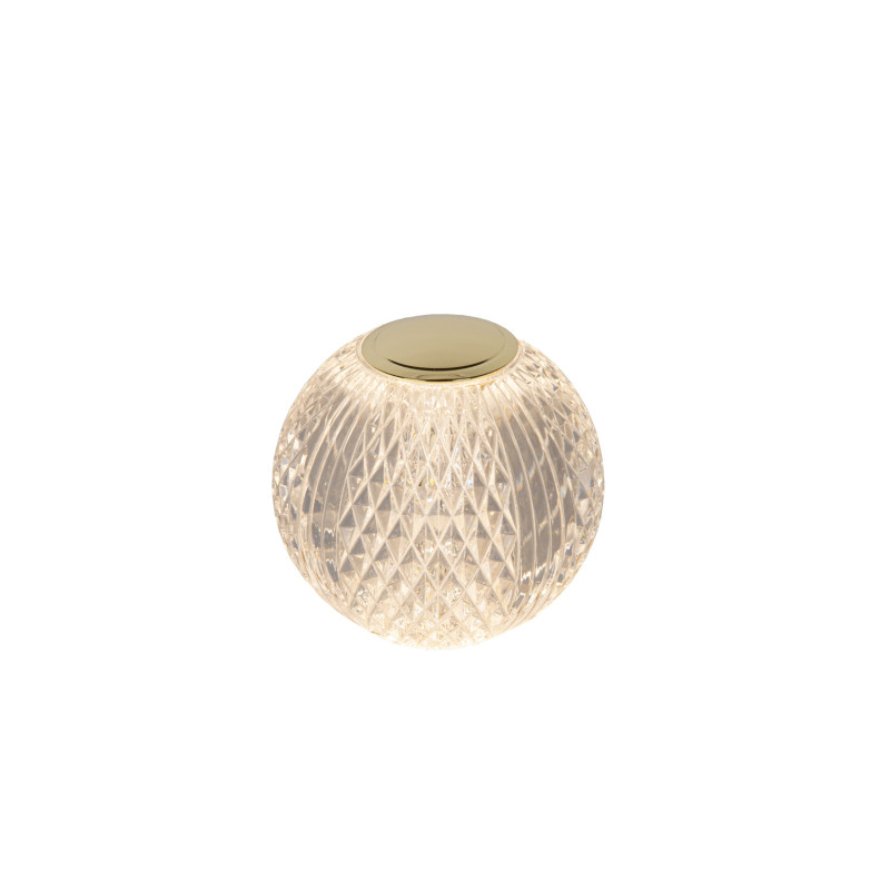 Lampe de table LED Cintra transparente Ø 9 cm 1