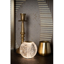 Lampe de table LED Cintra transparente Ø 9 cm 1