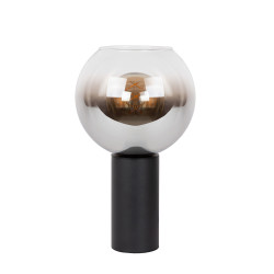 Lampe de table Marius noire E27 40 W LUCIDE