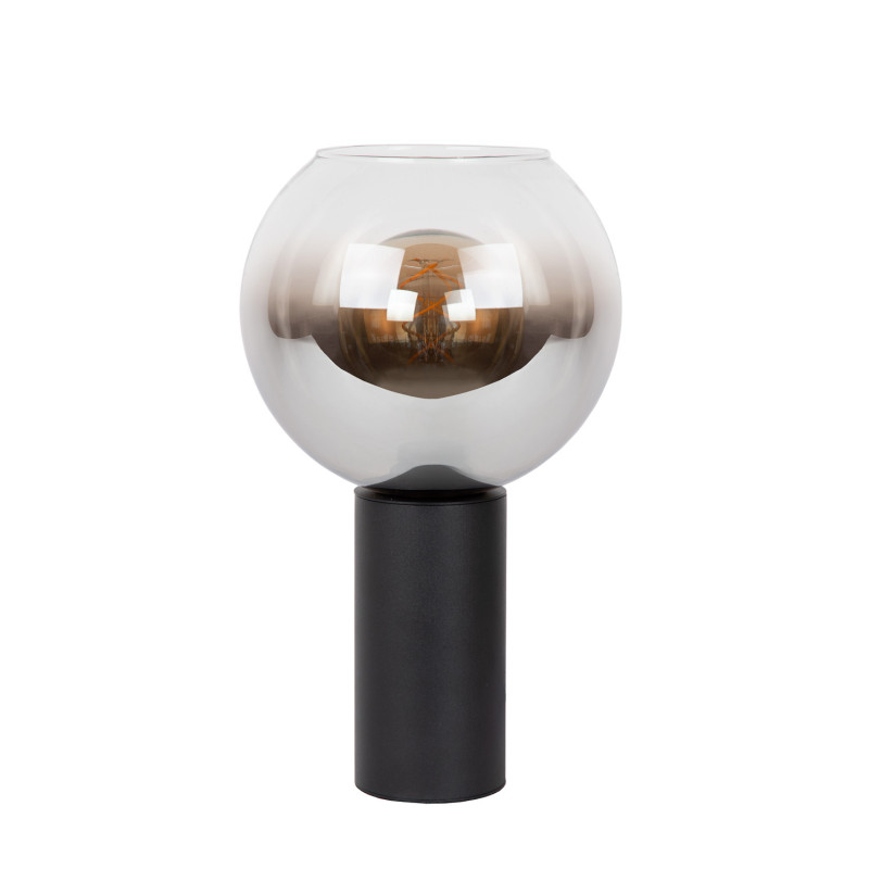 Lampe de table Marius noire E27 40 W LUCIDE