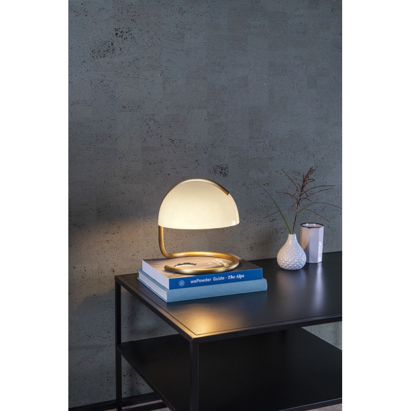Lampe de table Cato blanche E27 40 W LUCIDE