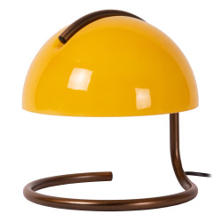Lampe de table Cato orange E27 40 W LUCIDE