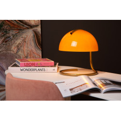 Lampe de table Cato orange E27 40 W LUCIDE