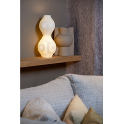 Lampe de table Momoro blanche Ø 17