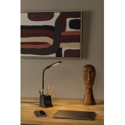 Lampe de bureau LED Penny noire 4