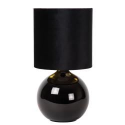Lampe de table Esterad noire – Design moderne | LUCIDE