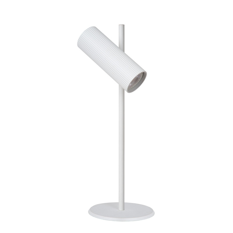 Lampe de table Clubs blanche – Éclairage moderne | LUCIDE
