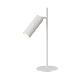 Lampe de table Clubs blanche – Éclairage moderne | LUCIDE