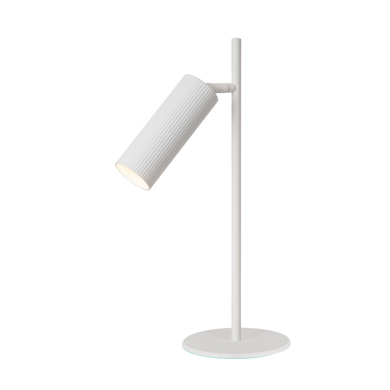 Lampe de table Clubs blanche – Éclairage moderne | LUCIDE