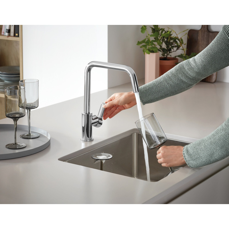 Mitigeur Évier Cuisine Start Chrome – Design & Fiabilité | GROHE