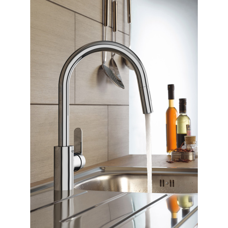 Mitigeur Évier Cuisine Get Chrome – Design & Fiabilité | GROHE