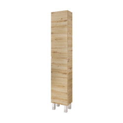 Colonne de salle de bain Lila 2 portes bois 30 cm ONDEE