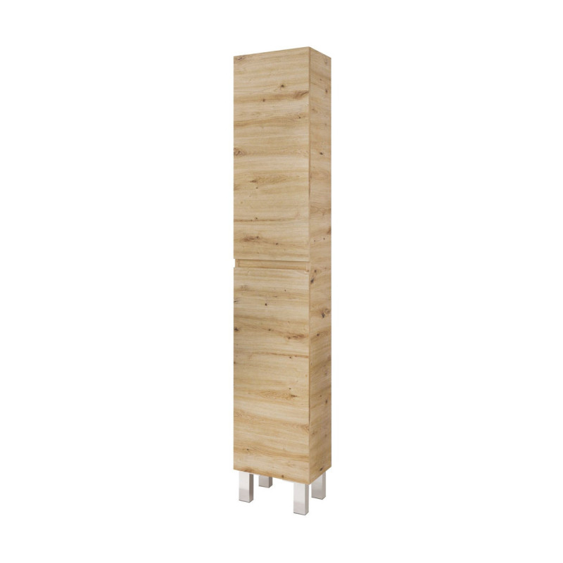 Colonne de salle de bain Lila 2 portes bois 30 cm ONDEE